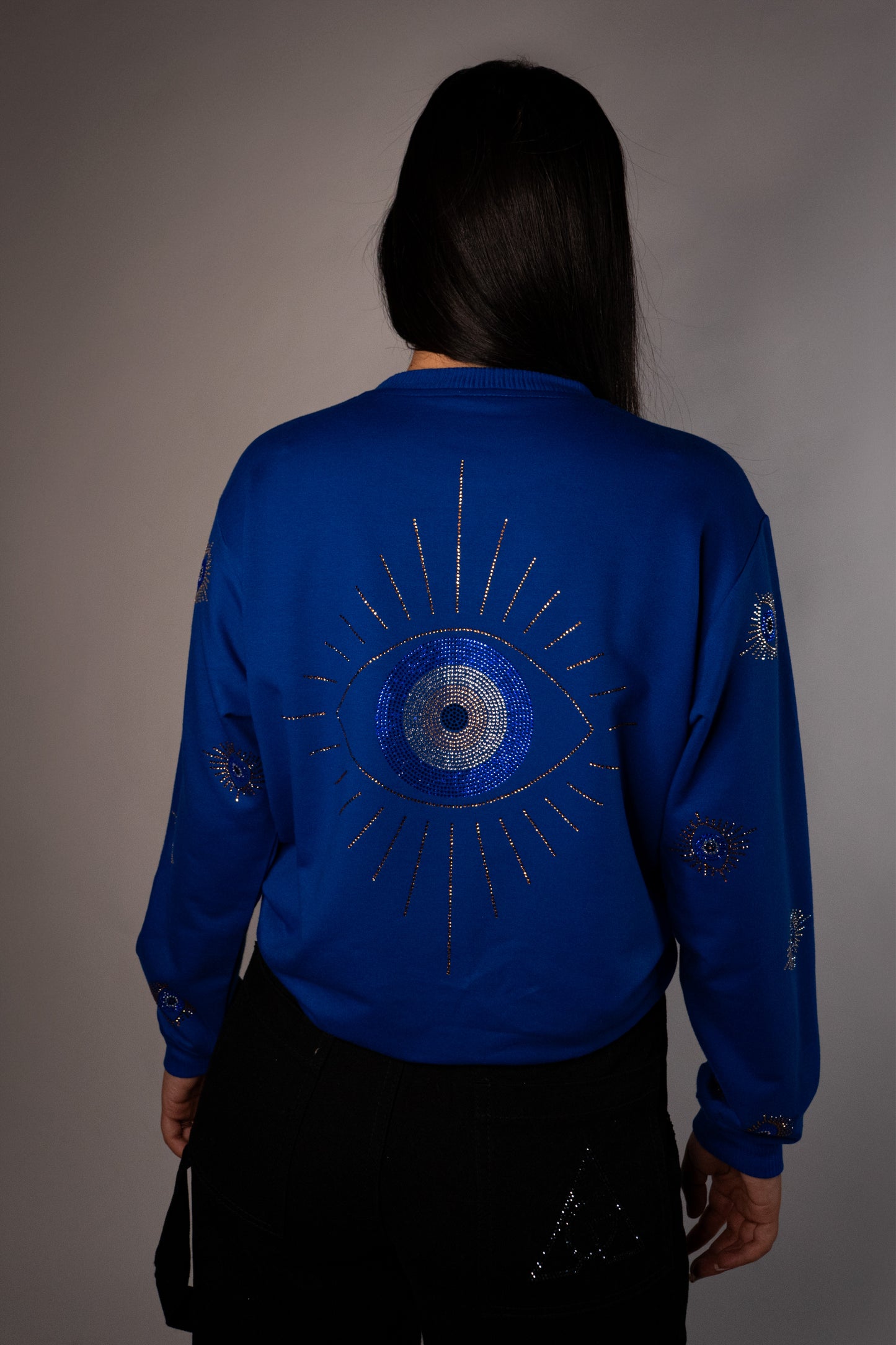 Sweater Oversized Ojos Destellos