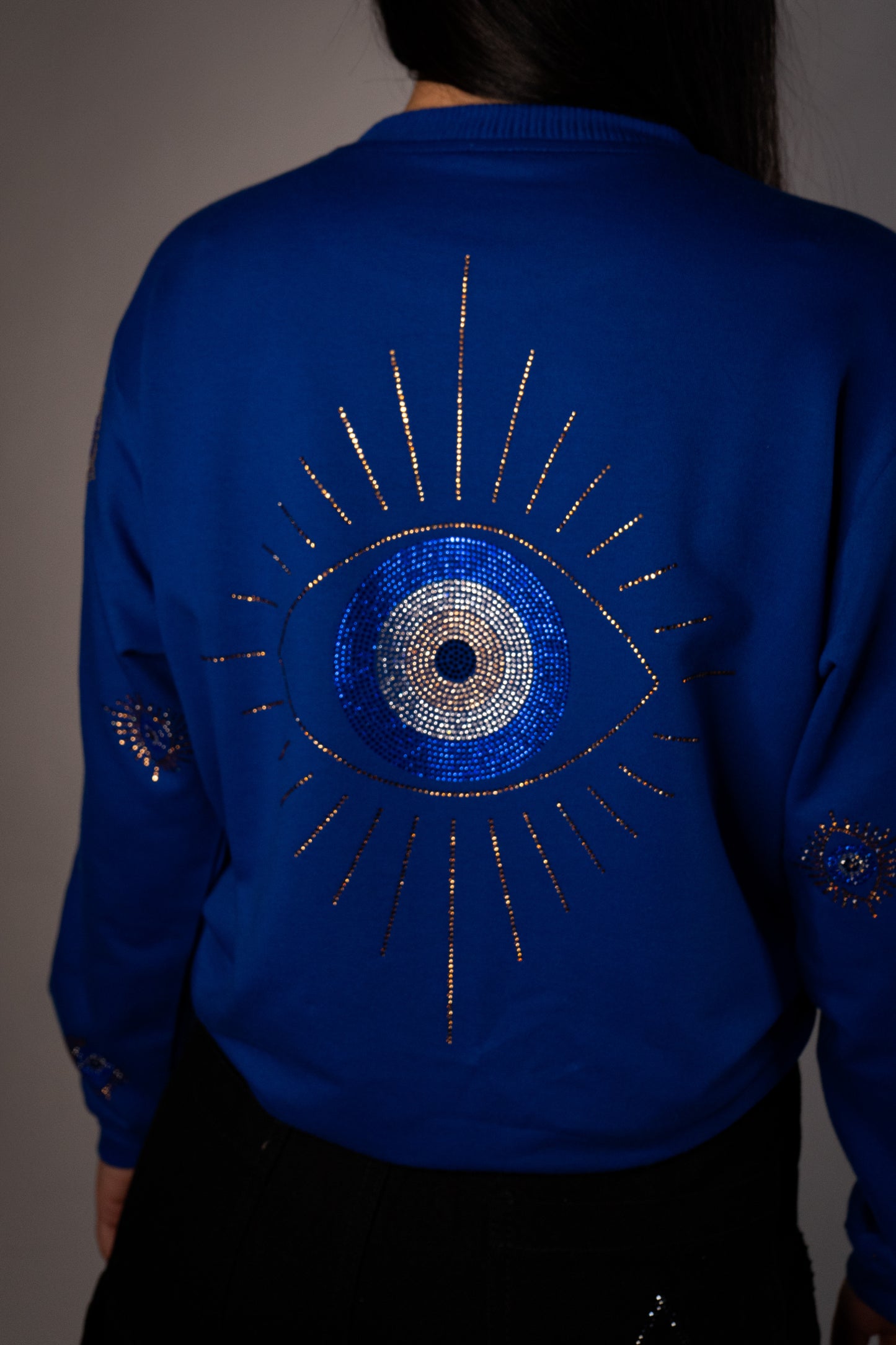 Sweater Oversized Ojos Destellos