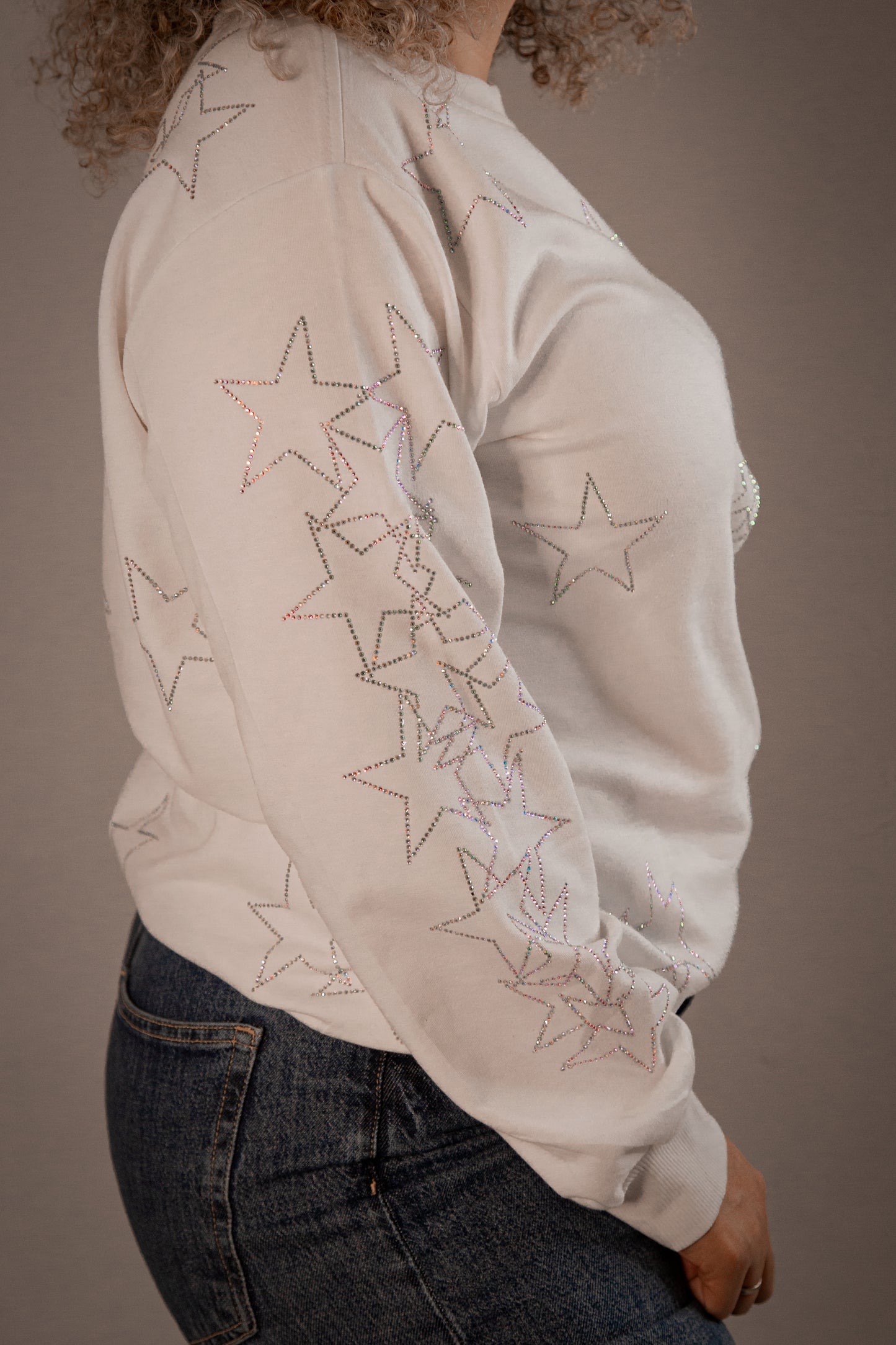 Sweater Star Entrelazados Oversize