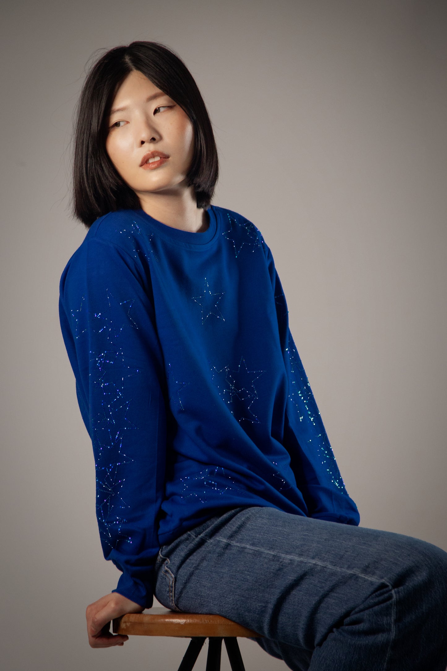 Sweater Star Entrelazados Oversize