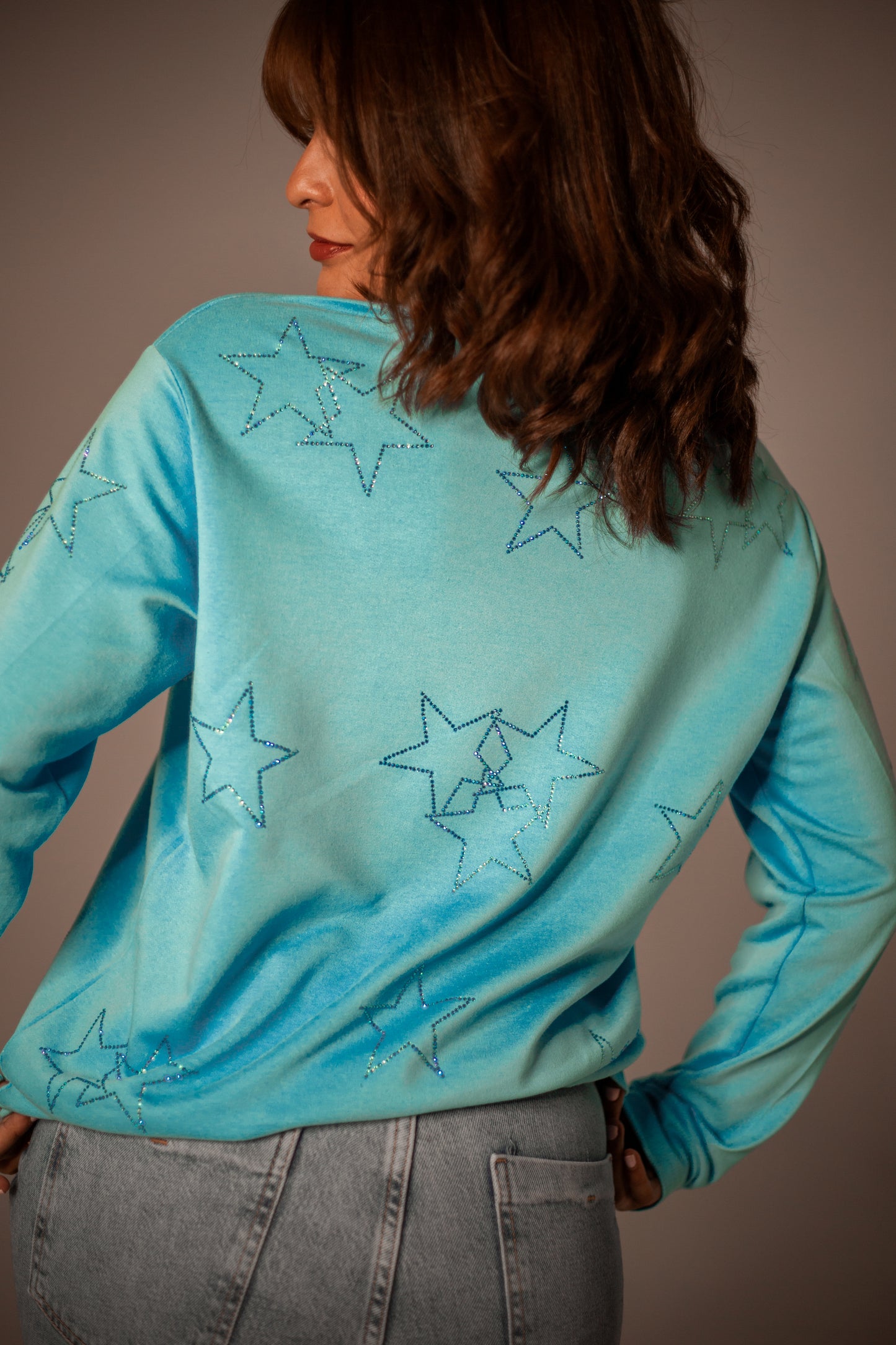 Sweater Star Entrelazados Oversize