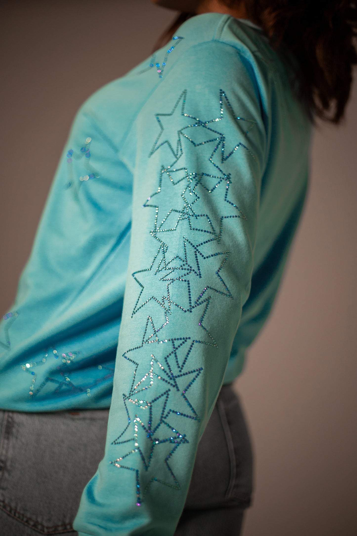Sweater Star Entrelazados Oversize