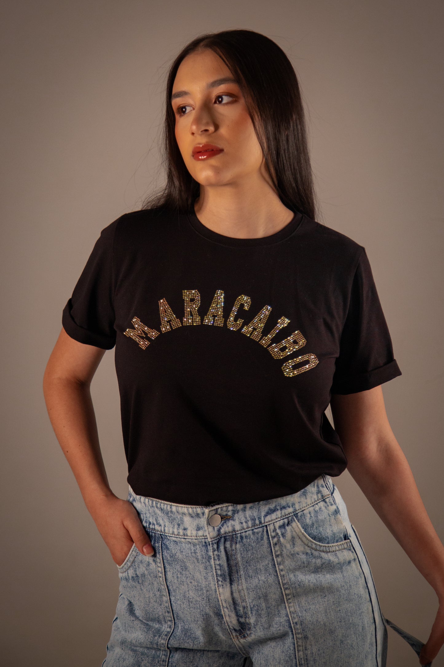 Maracaibo Level Up Camiseta Negra