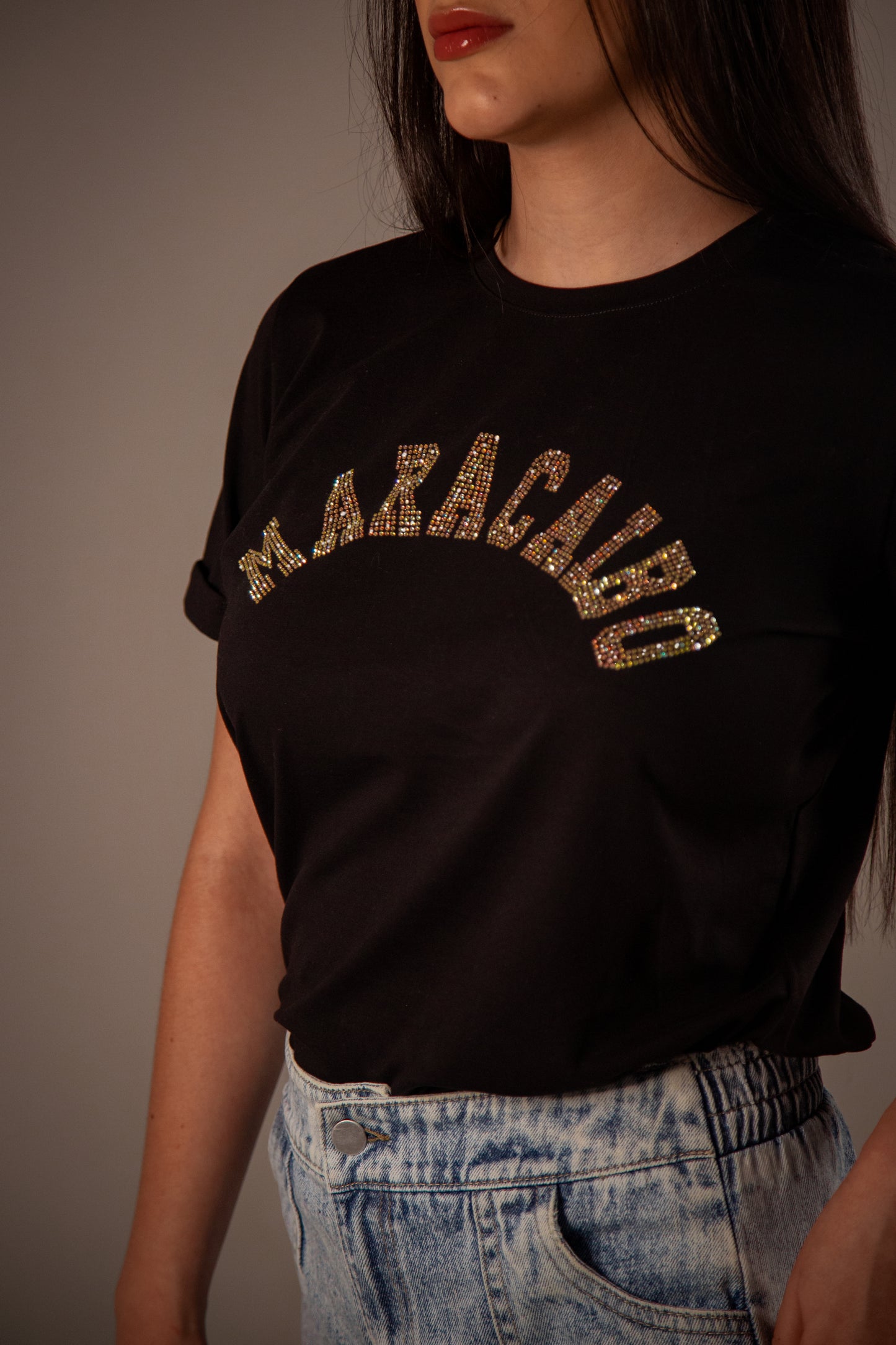 Maracaibo Level Up Camiseta Negra