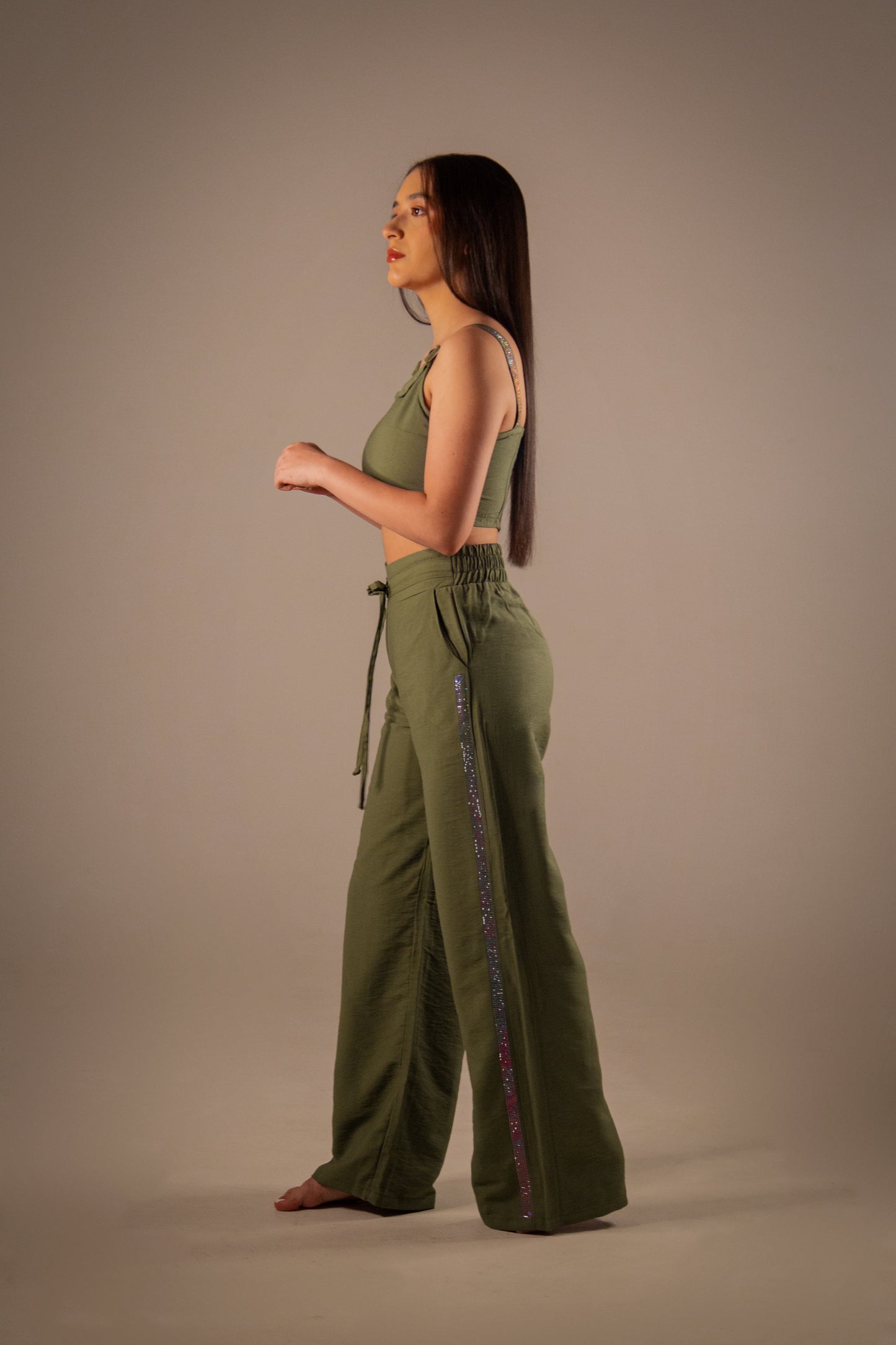 Set Verde Olivo
