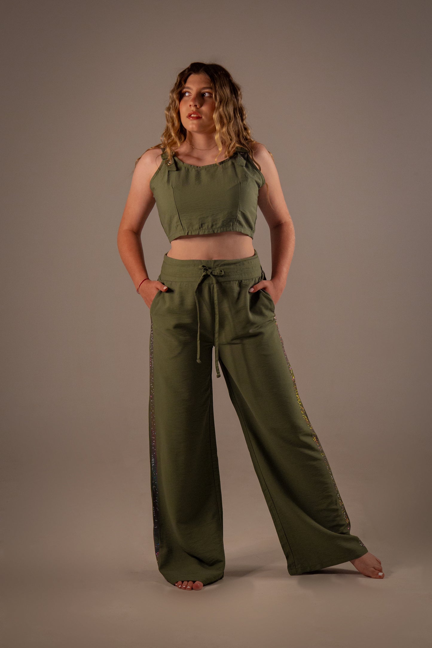 Set Verde Olivo