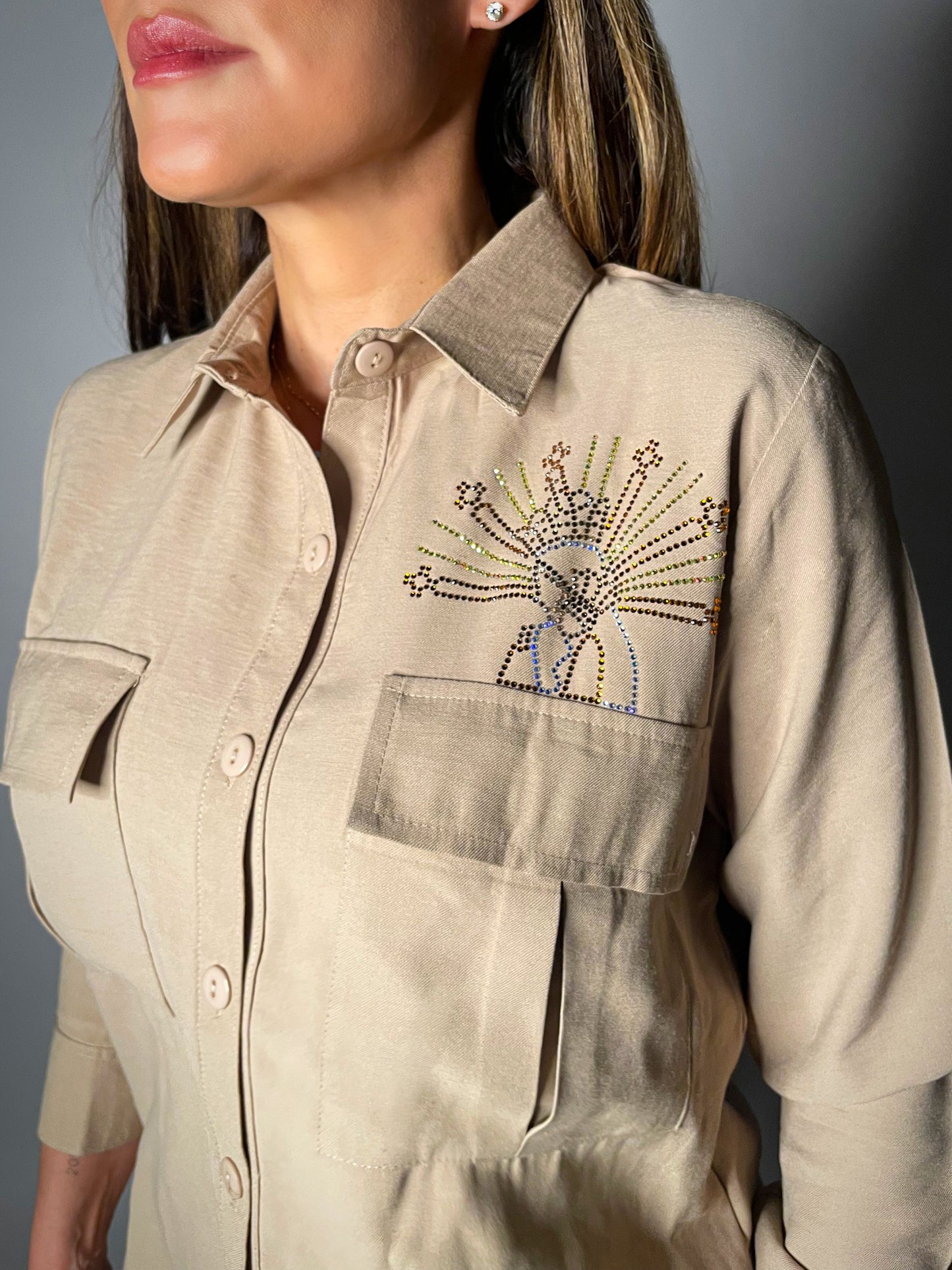 Chinita Sol 2025 Camisa Dama