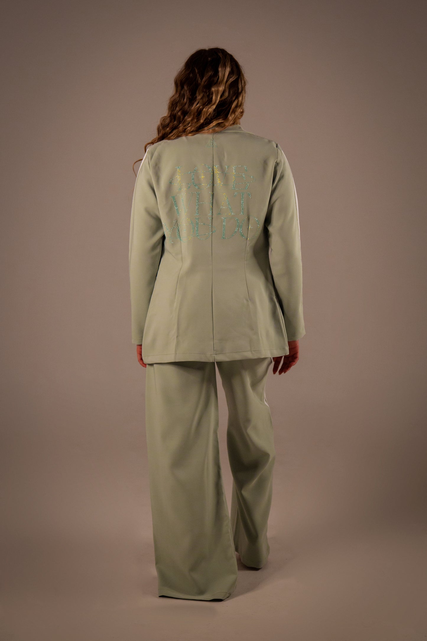 Set Blazer Sport Verde Pistacho