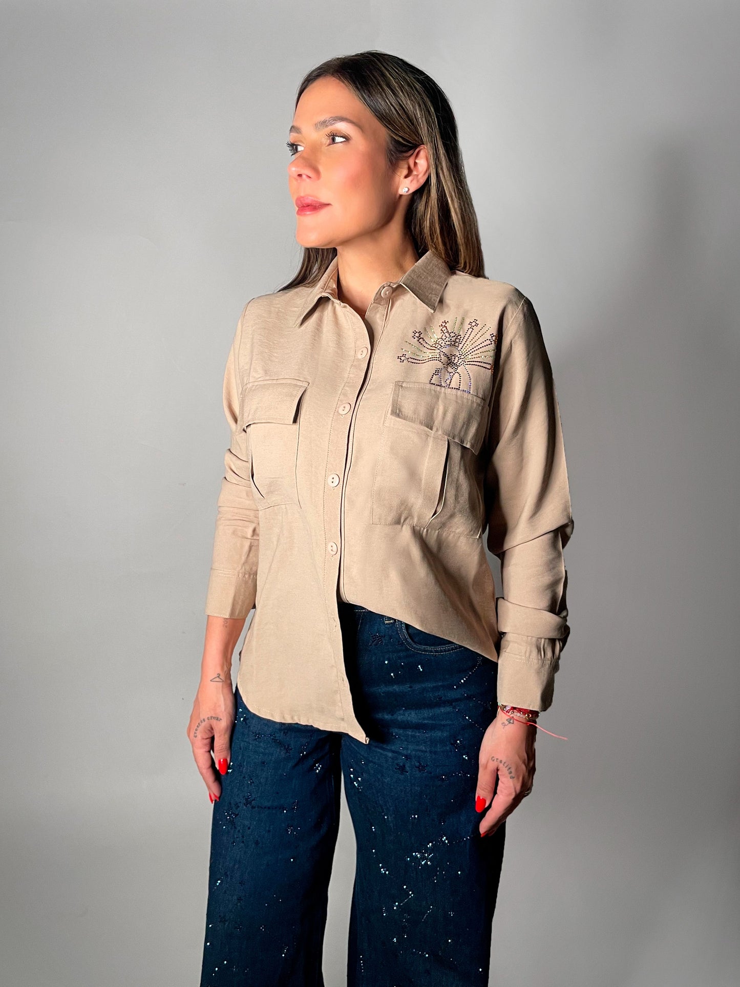 Chinita Sol 2025 Camisa Dama