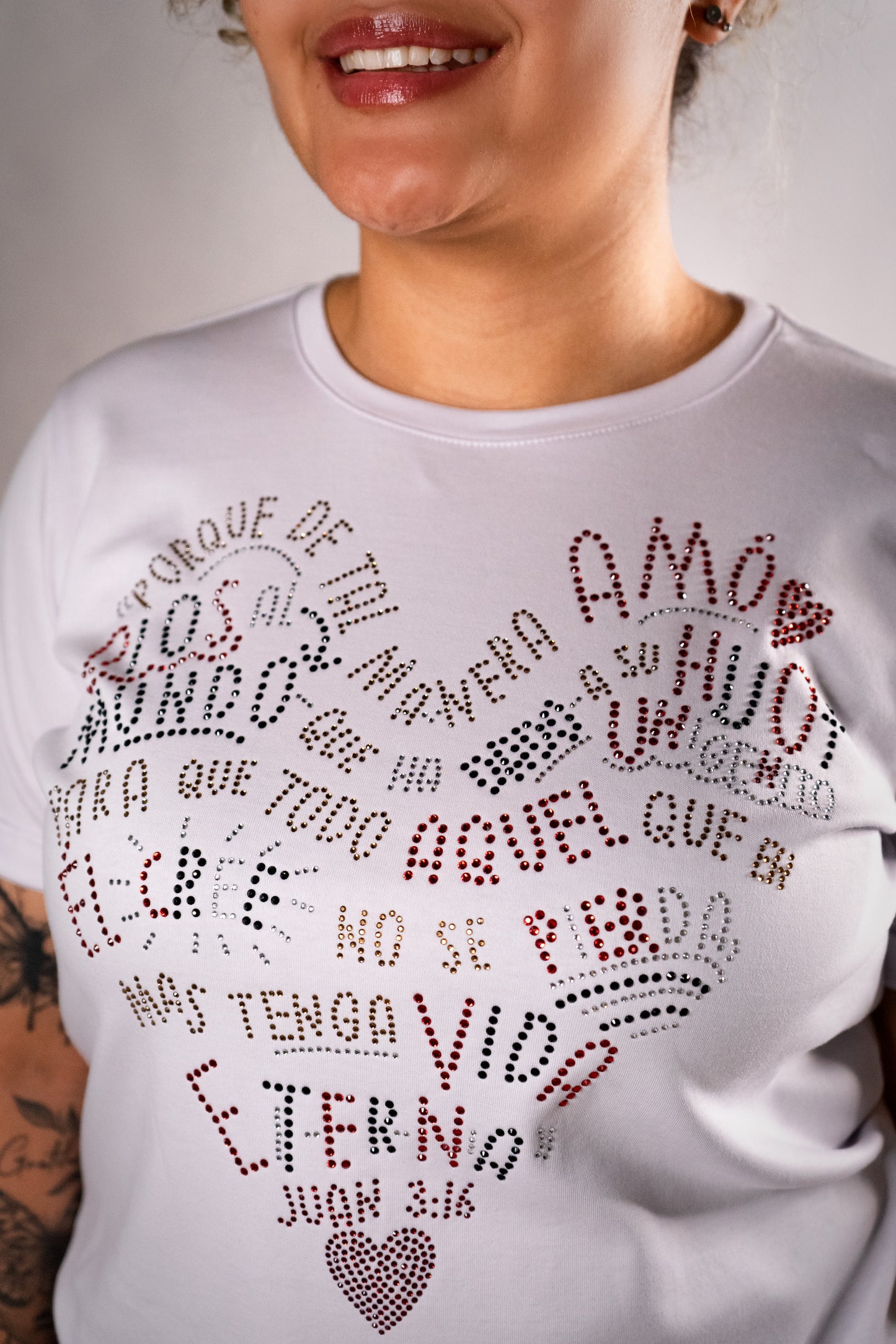 Juan 3:16 Manga Doblada