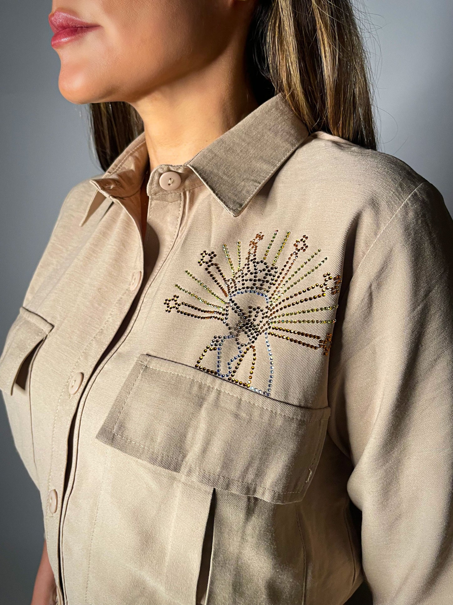 Chinita Sol 2025 Camisa Dama