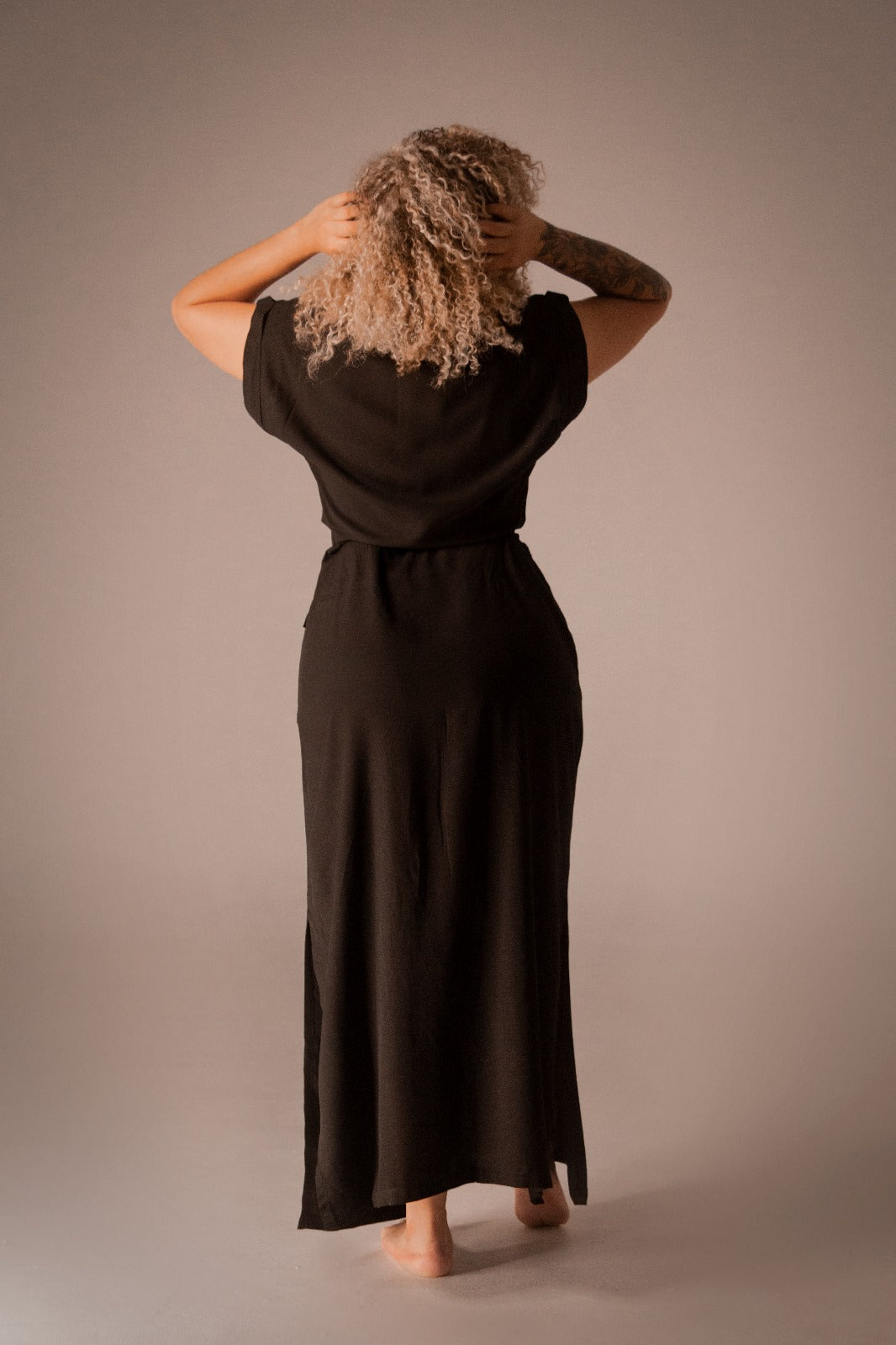 Cargo Dress Liviano Black