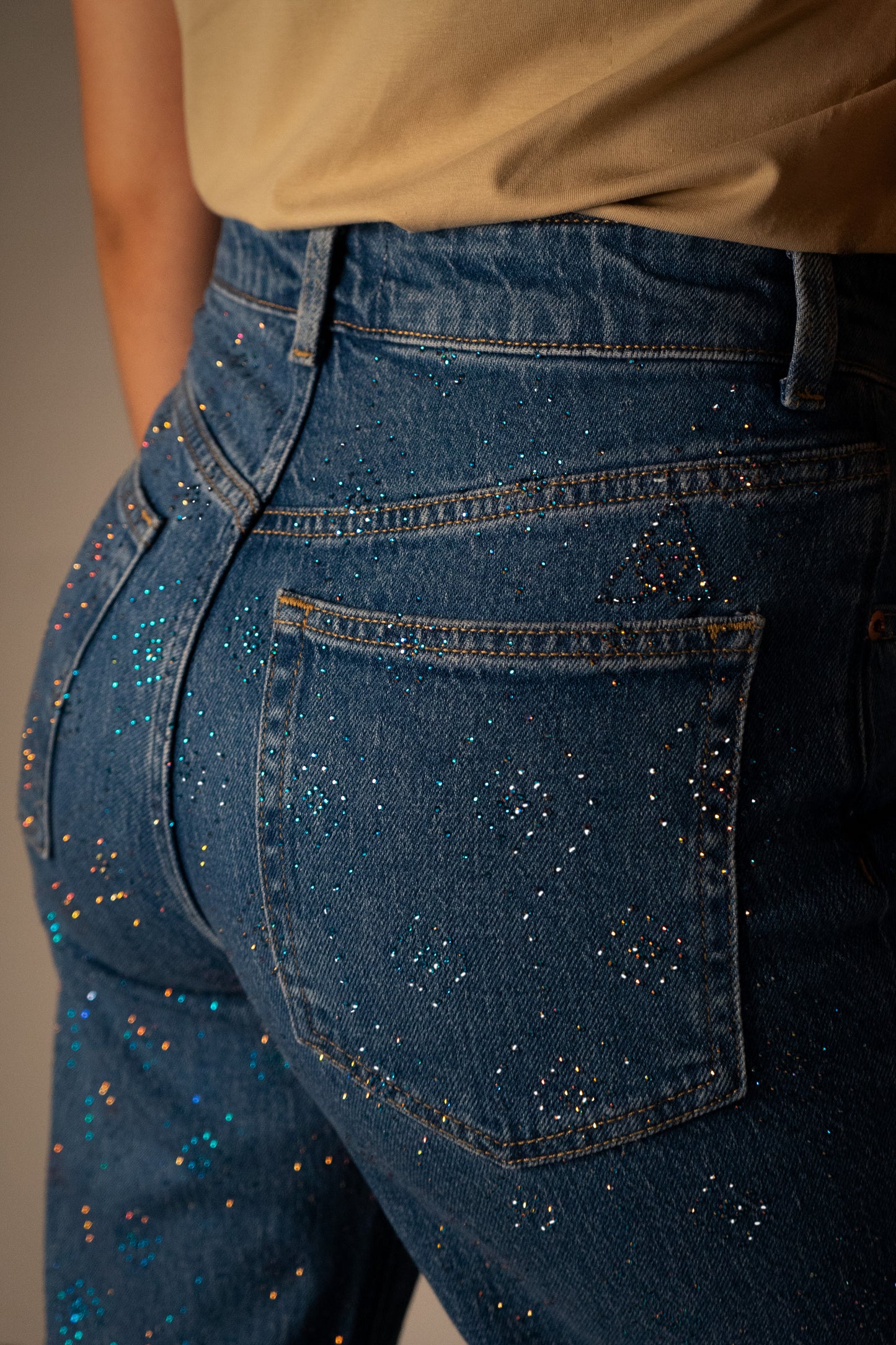 Jean Rombo 1, 2, 3 Wide Leg High Rise