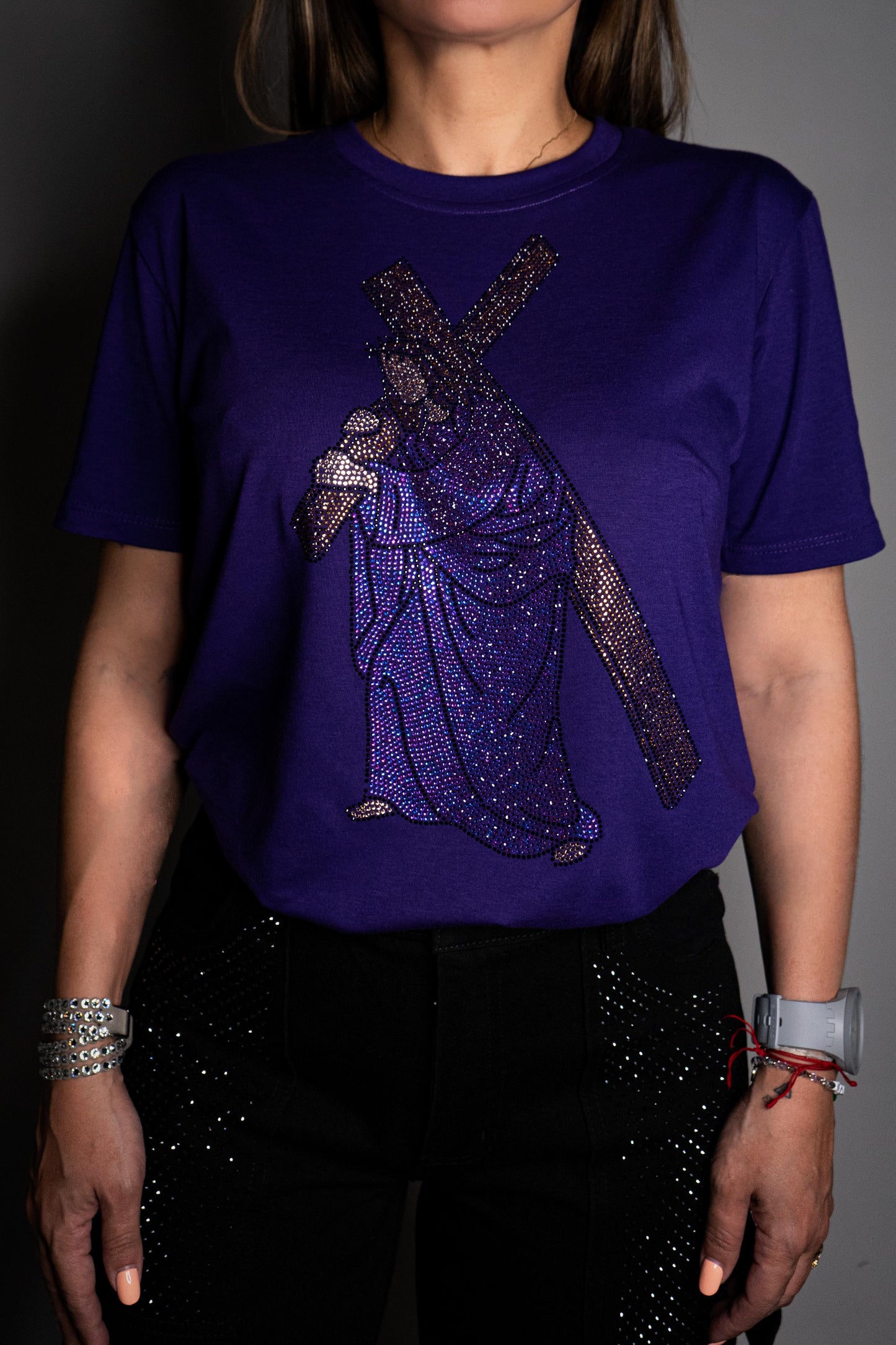 Jesús de Nazareno Corte Recto Manga Corta Oversized