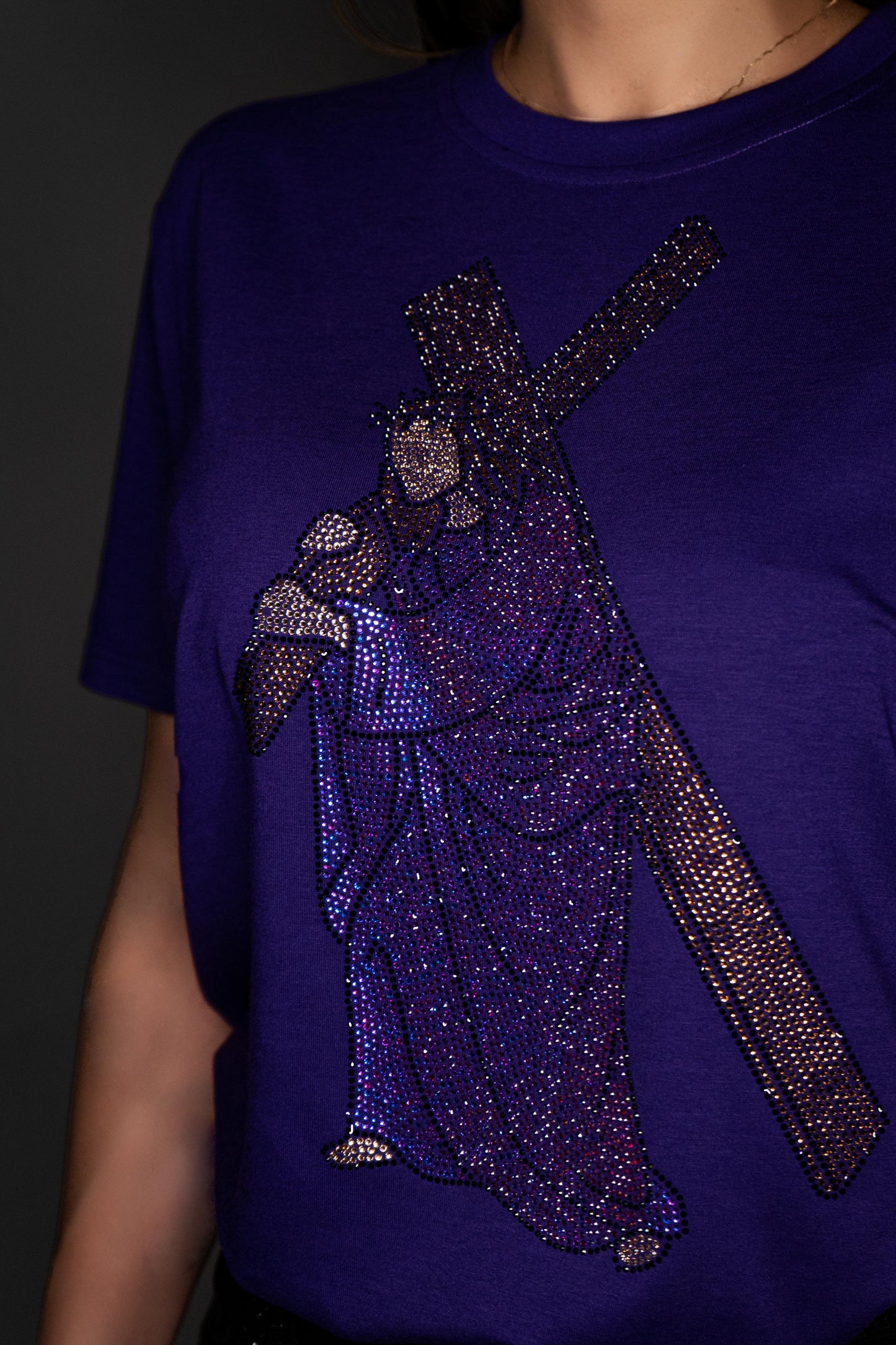 Jesús de Nazareno Corte Recto Manga Corta Oversized