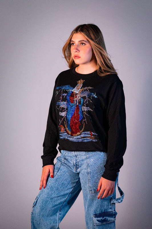 Chinita Rayo 2025 Sweater Corte Oversized