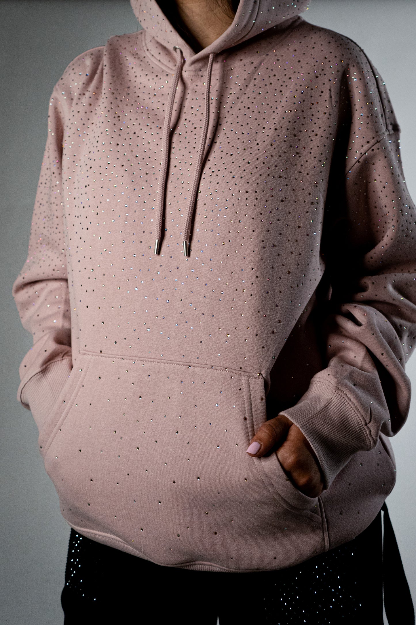 Hoodie Oversized Sparkle