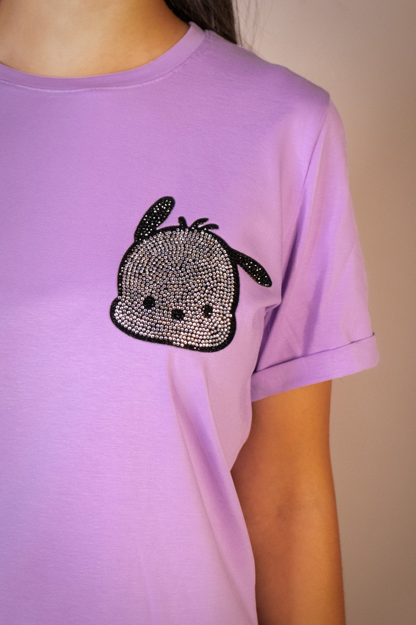 Pocha Basic Color Lila Manga Doblada