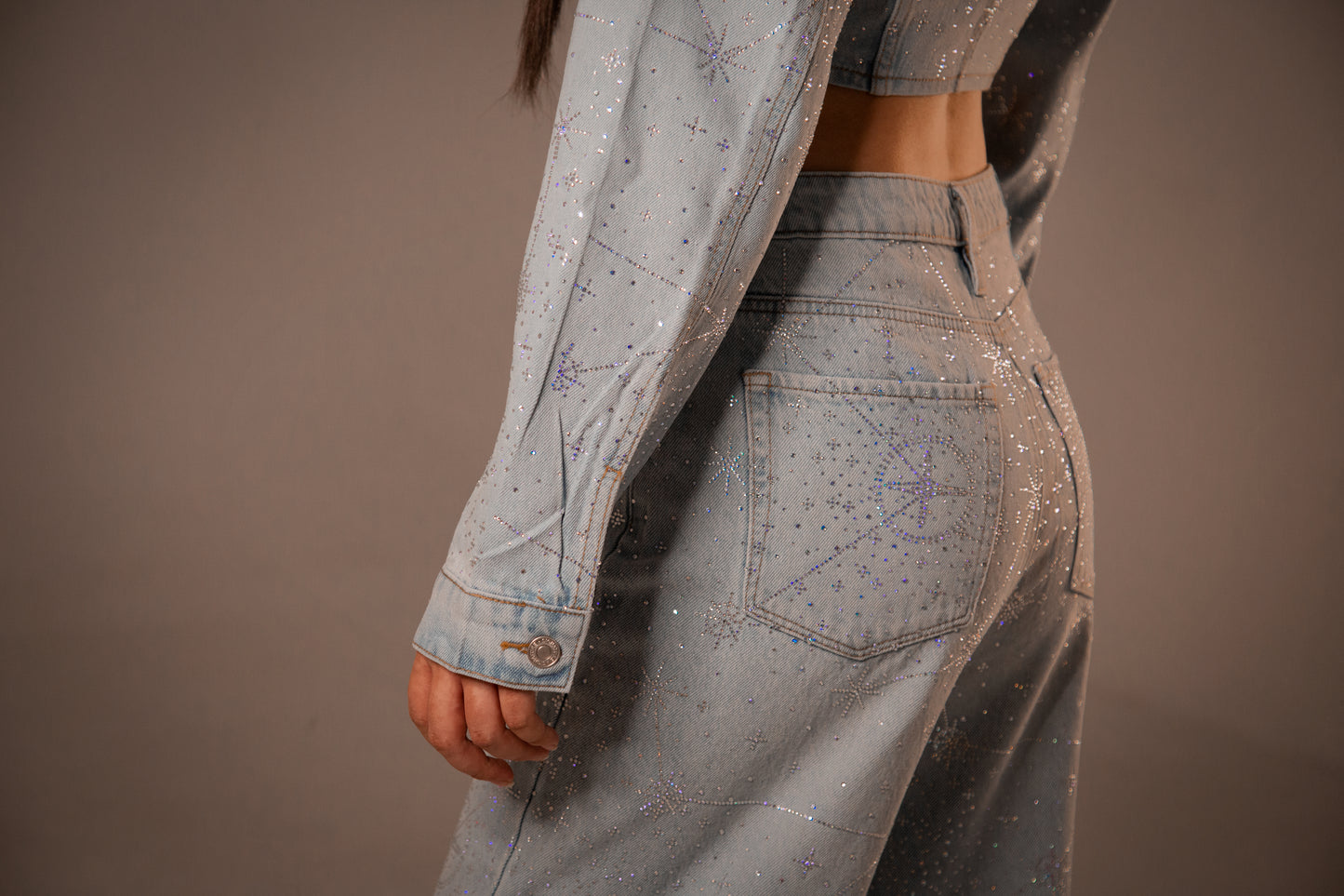 Jean Costelacion Wide Leg High Rise