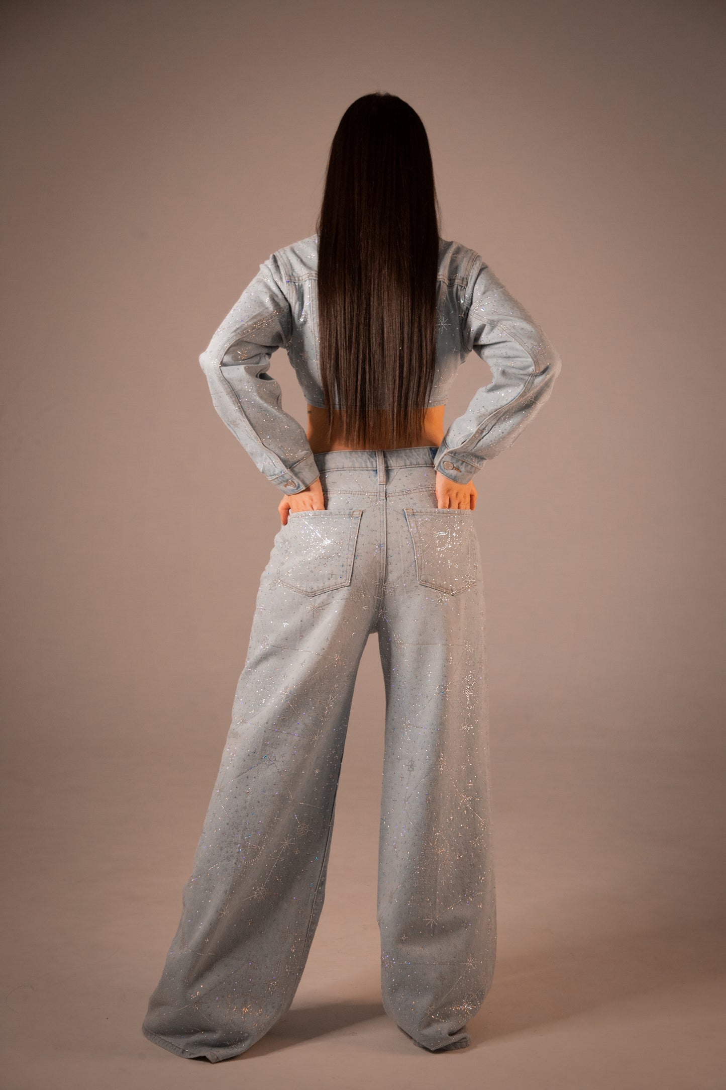 Jean Costelacion Wide Leg High Rise