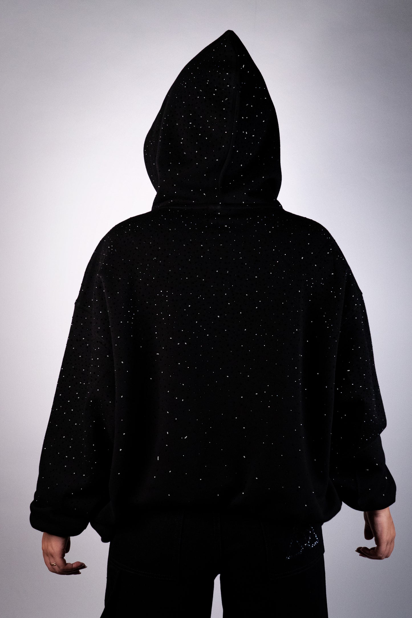 Hoodie Oversized Sparkle