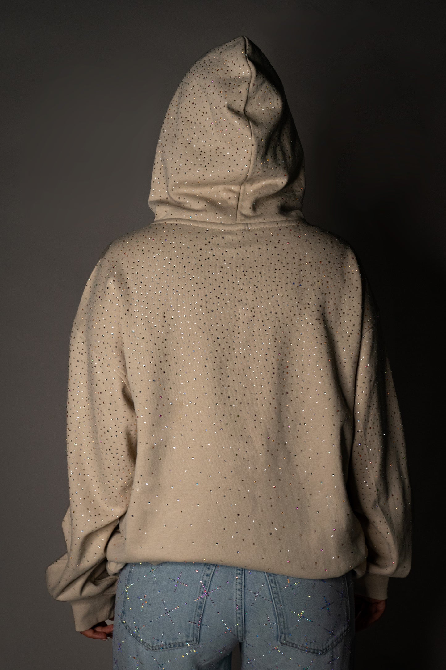 Hoodie Oversized Sparkle