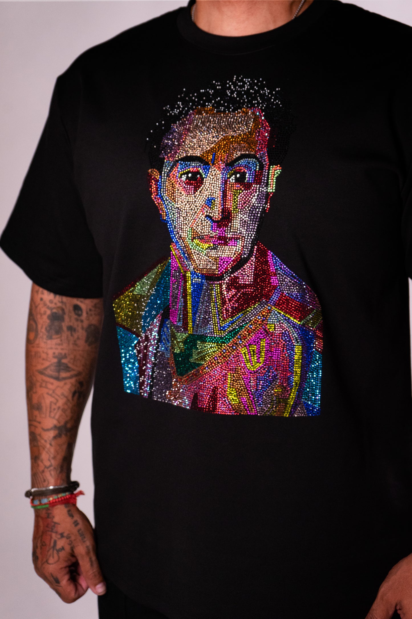 Bolivar Color Negro Manga Doblada Hombre