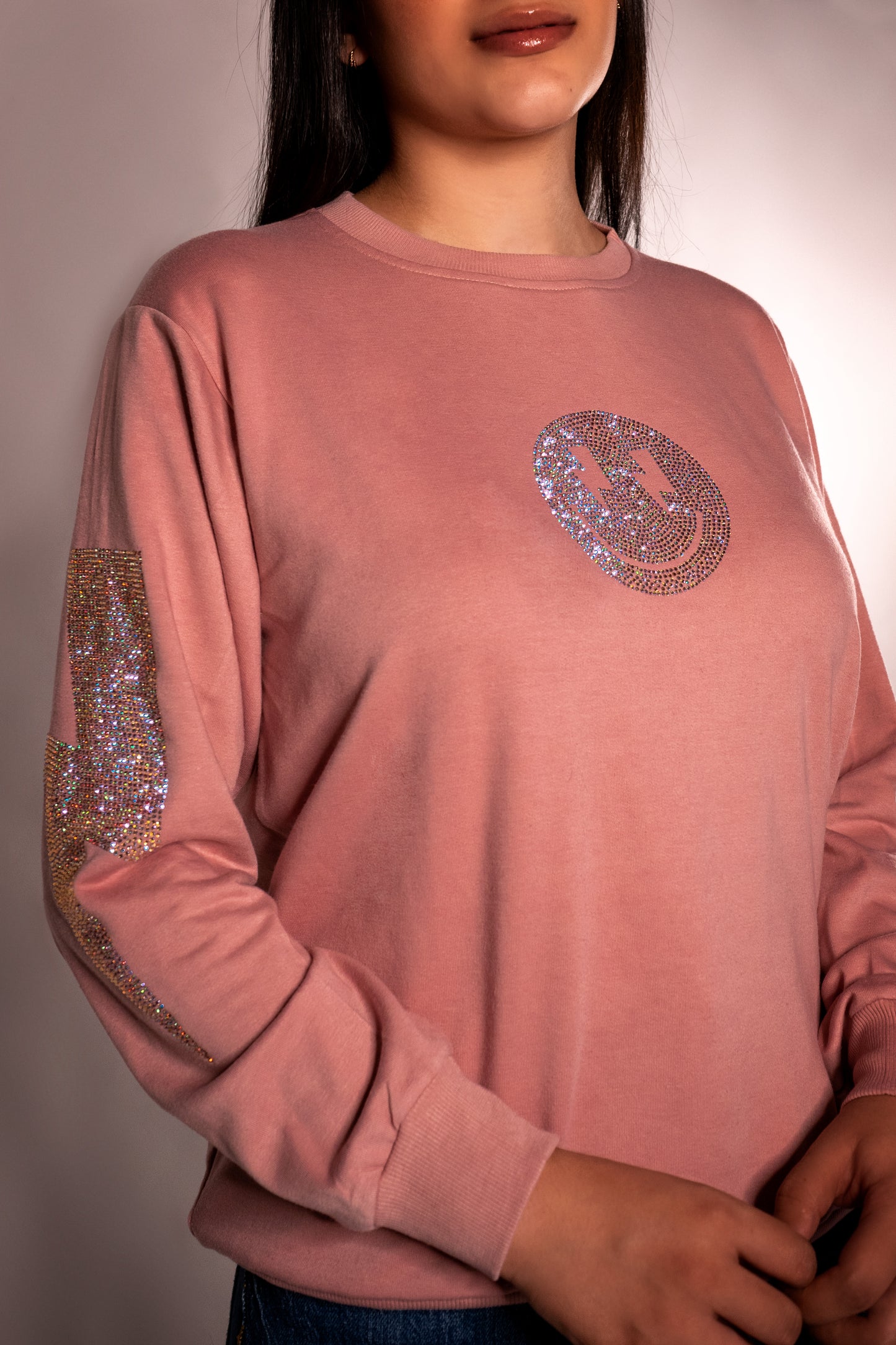 Sweater Caritas Rayo Oversize Color Guayaba