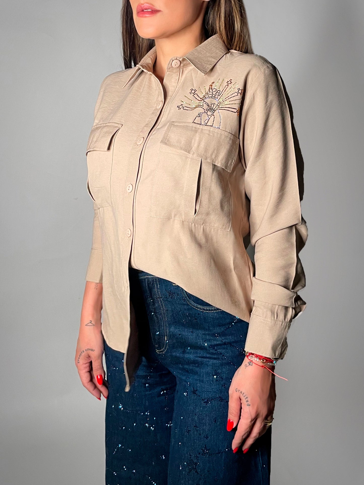 Chinita Sol 2025 Camisa Dama