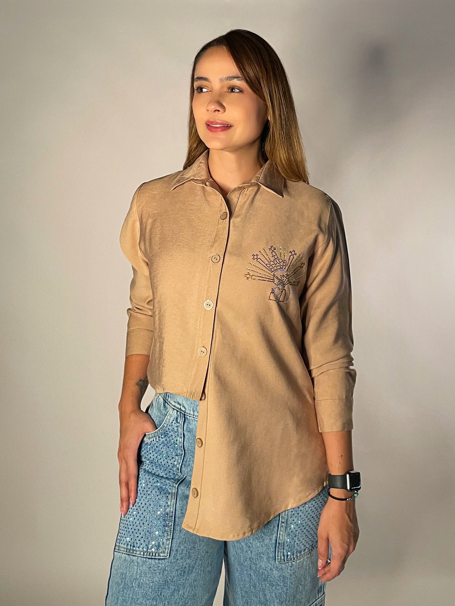 Chinita Sol 2025 Camisa Dama