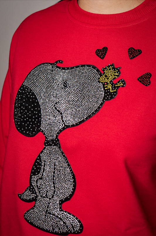 Sweater Snoop Love Oversized