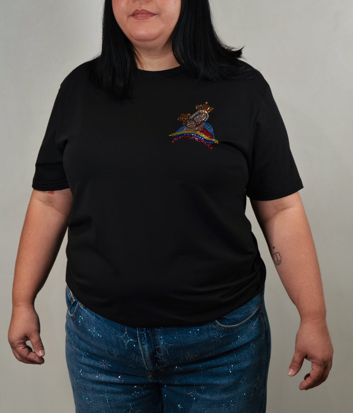 Chinita Venezuela Basic Dama Corte Recto Tela Fria
