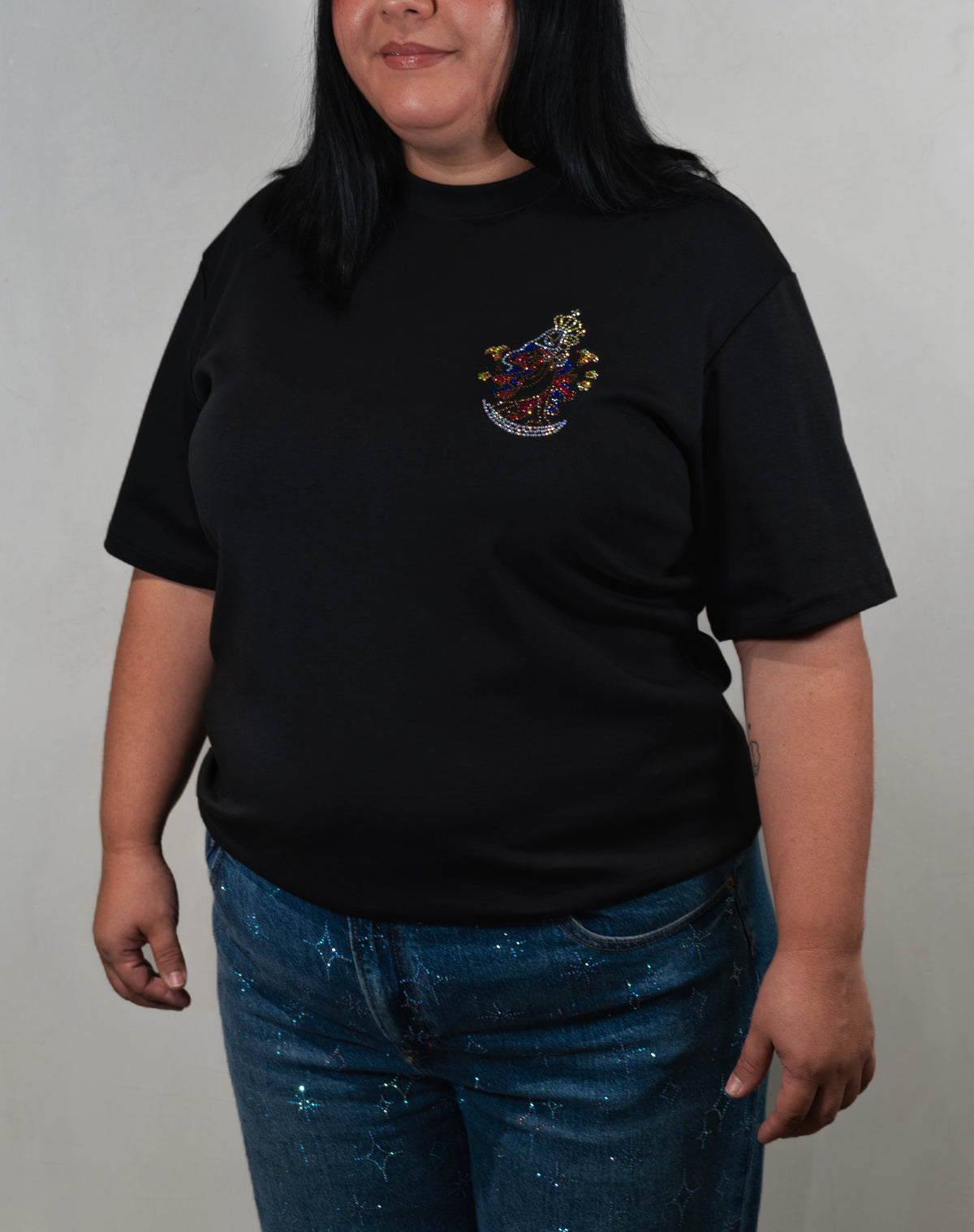 Chinita Curarire Basic Dama Corte Recto Tela Fria