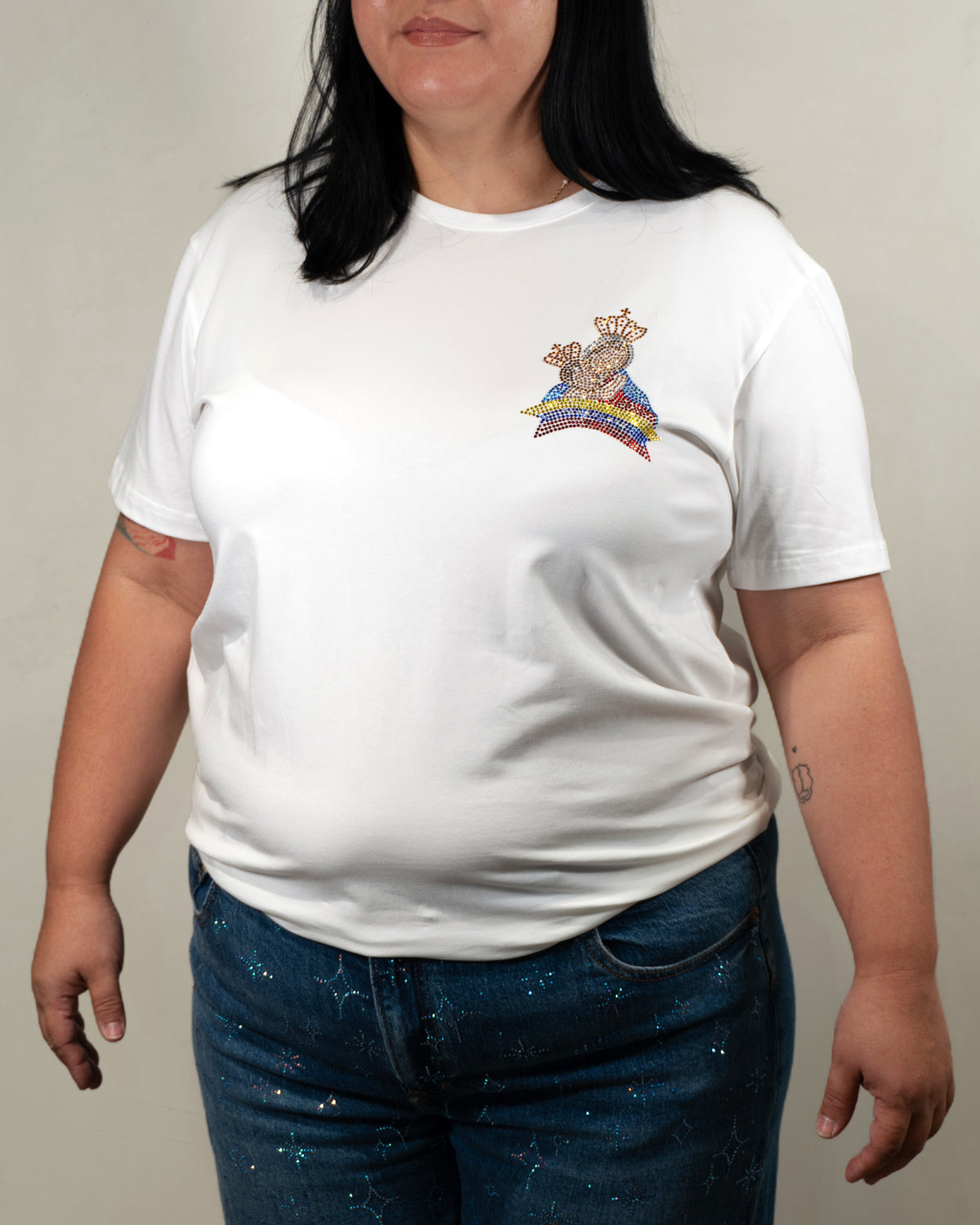 Chinita Venezuela Basic Dama Corte Recto Tela Fria