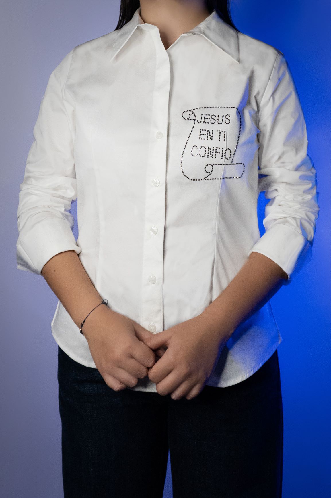 Jesus de la Misericordia y Santa Faustina Camisa
