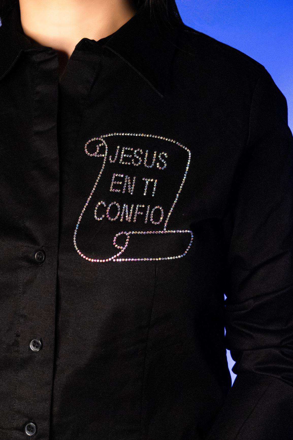 Jesus de la Misericordia y Santa Faustina Camisa