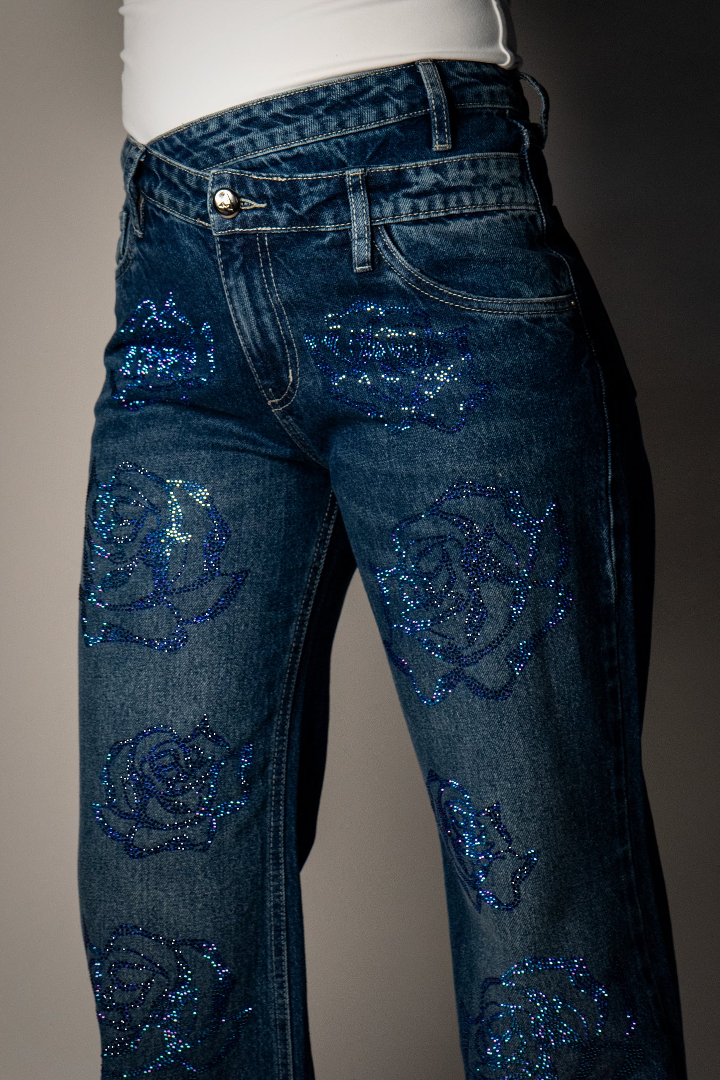Jean Roses Corte Mom Flare