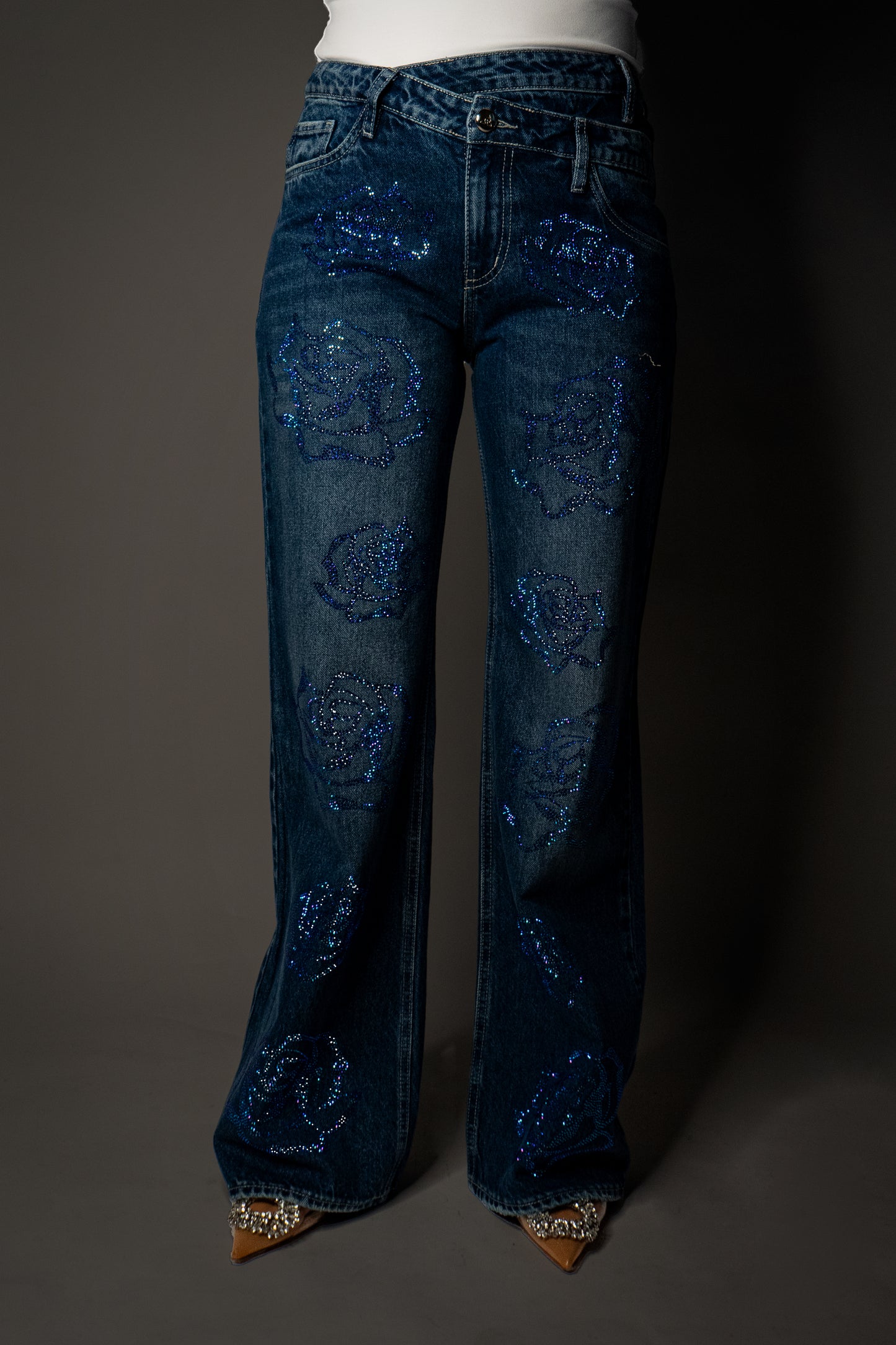 Jean Roses Corte Mom Flare