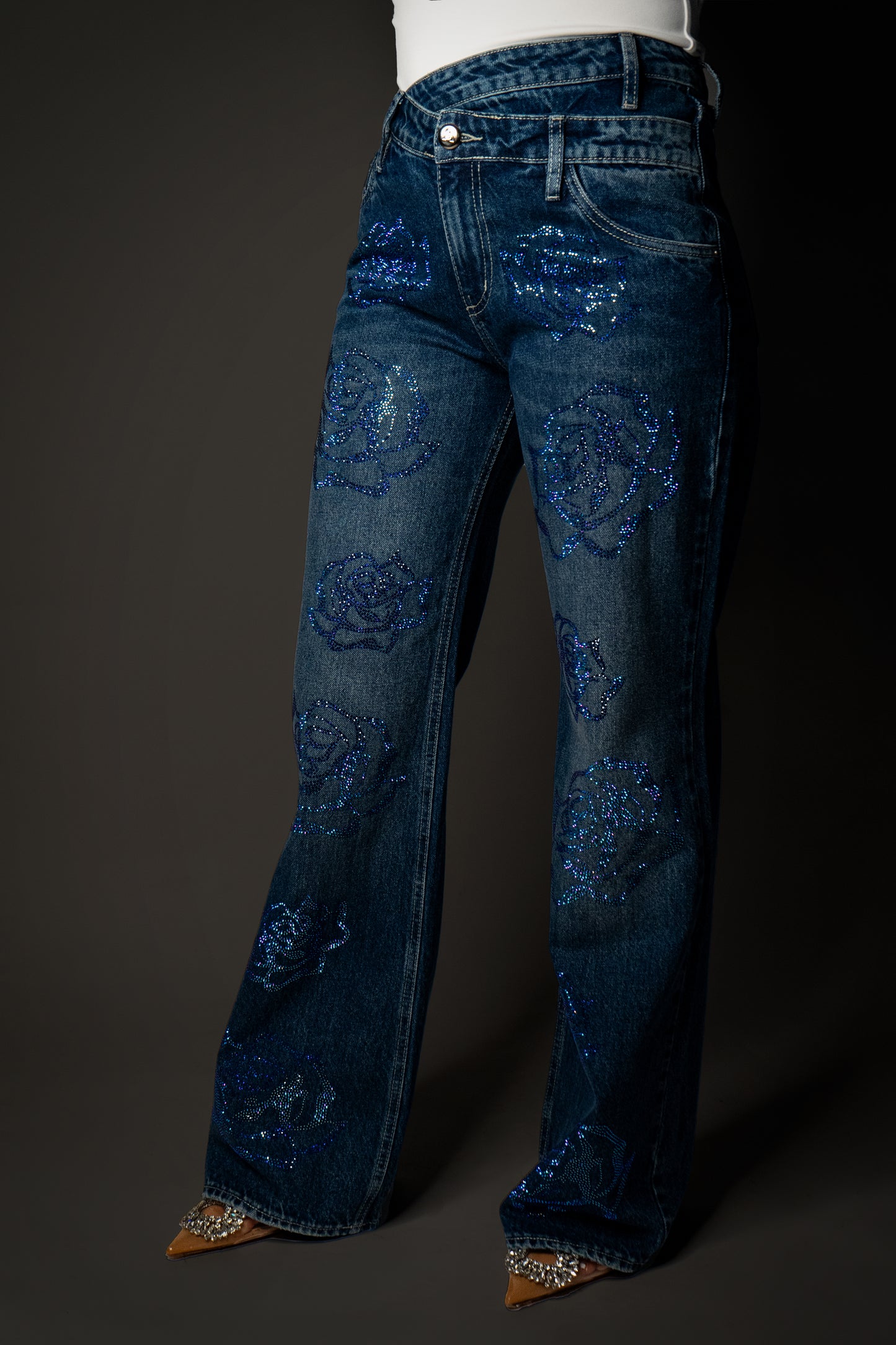 Jean Roses Corte Mom Flare