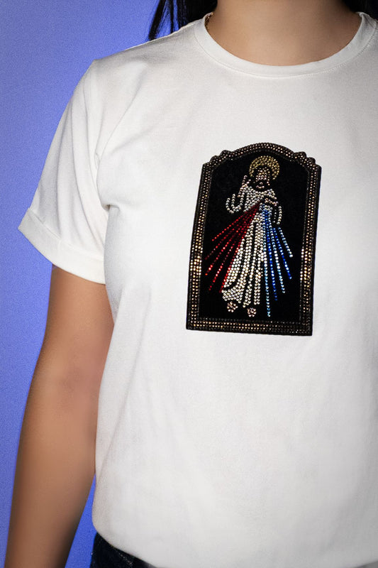 Jesus De La Misericordia 2026 Lienzo Manga Doblada