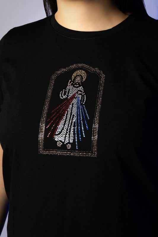 Jesus De La Misericordia 2026 Lienzo Manga Doblada