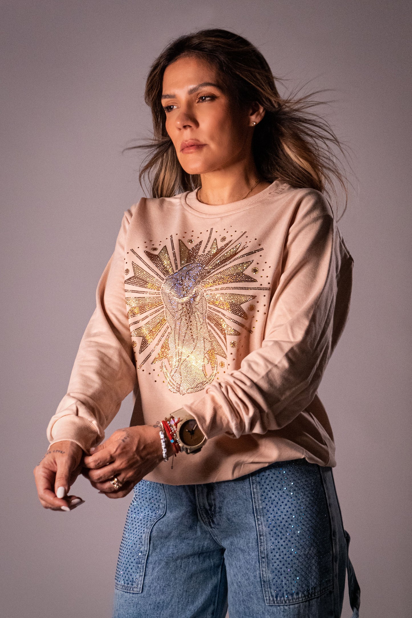 Chinita Sol 2025 Sweater Corte Oversized