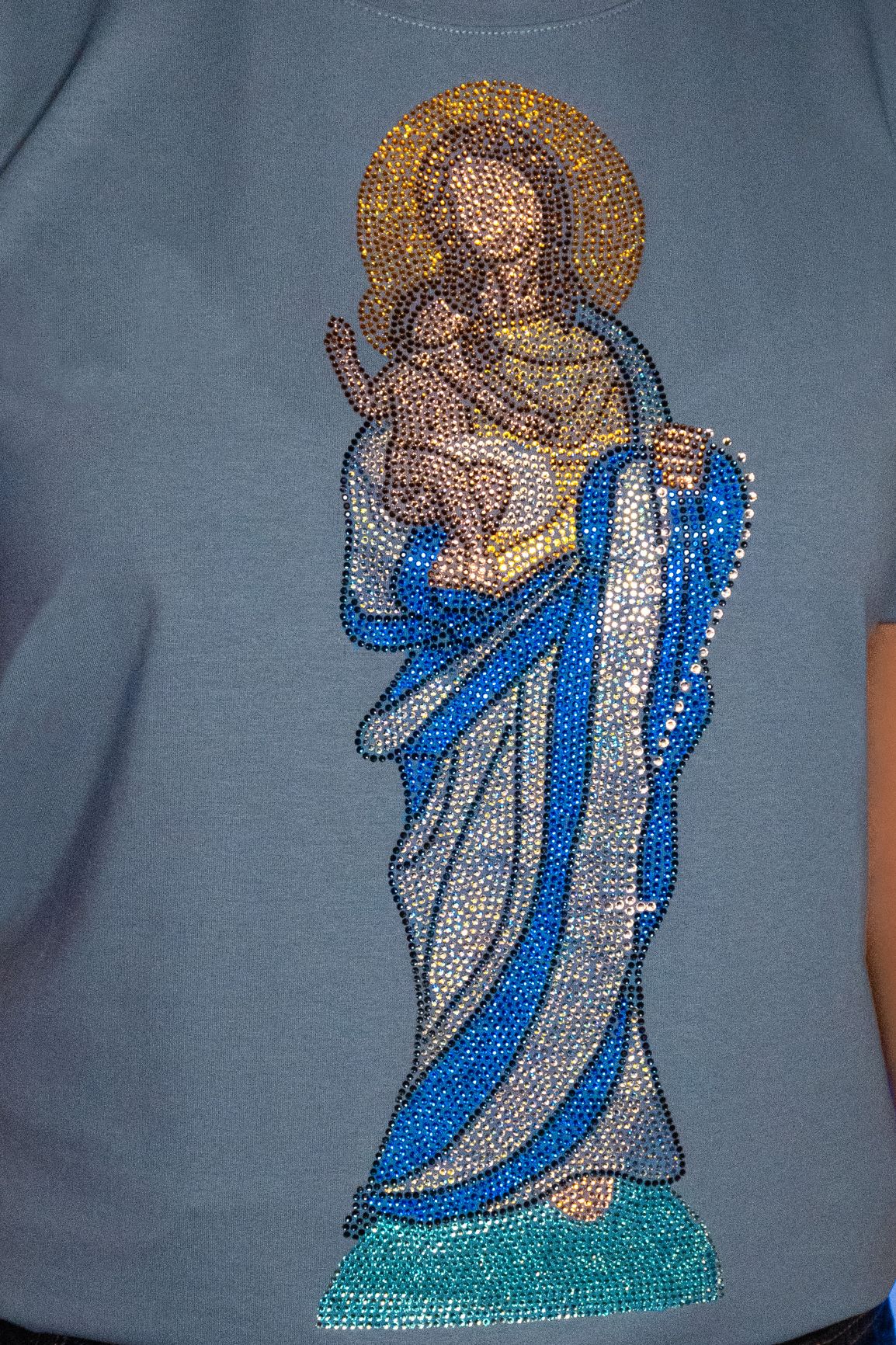 Virgen de Betania Manga Doblada